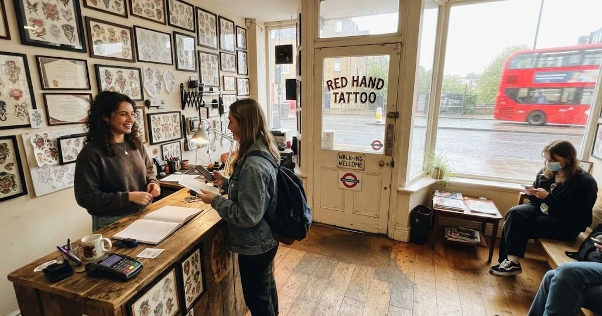 Best tattoo shops in London for walk-in appointments
