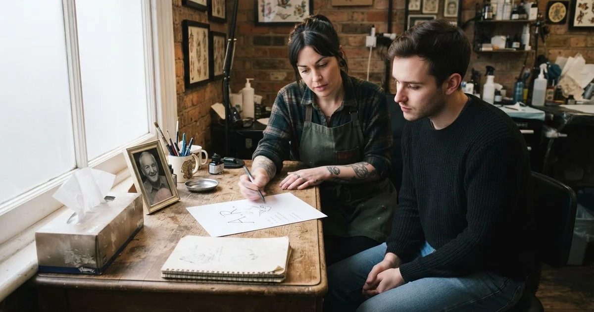 Memorial tattoos: ideas and what to expect when honouring someone you've lost