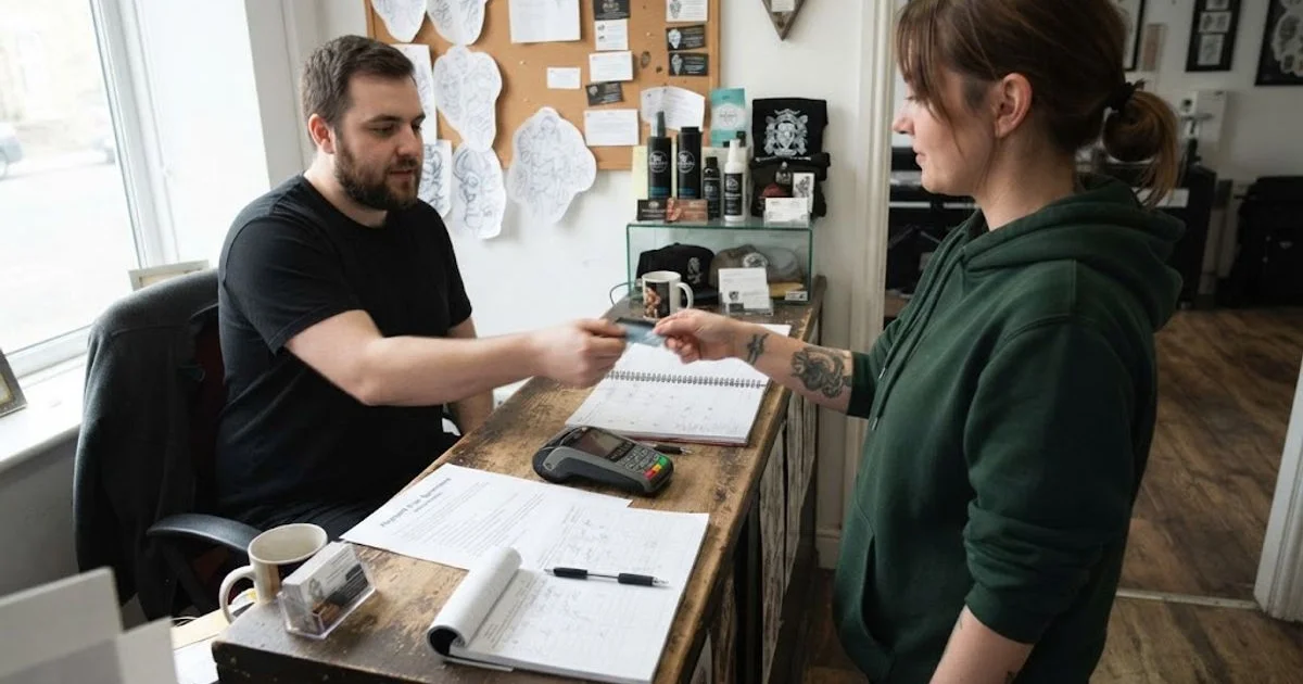 Tattoo deposits and payment plans in London: what's normal