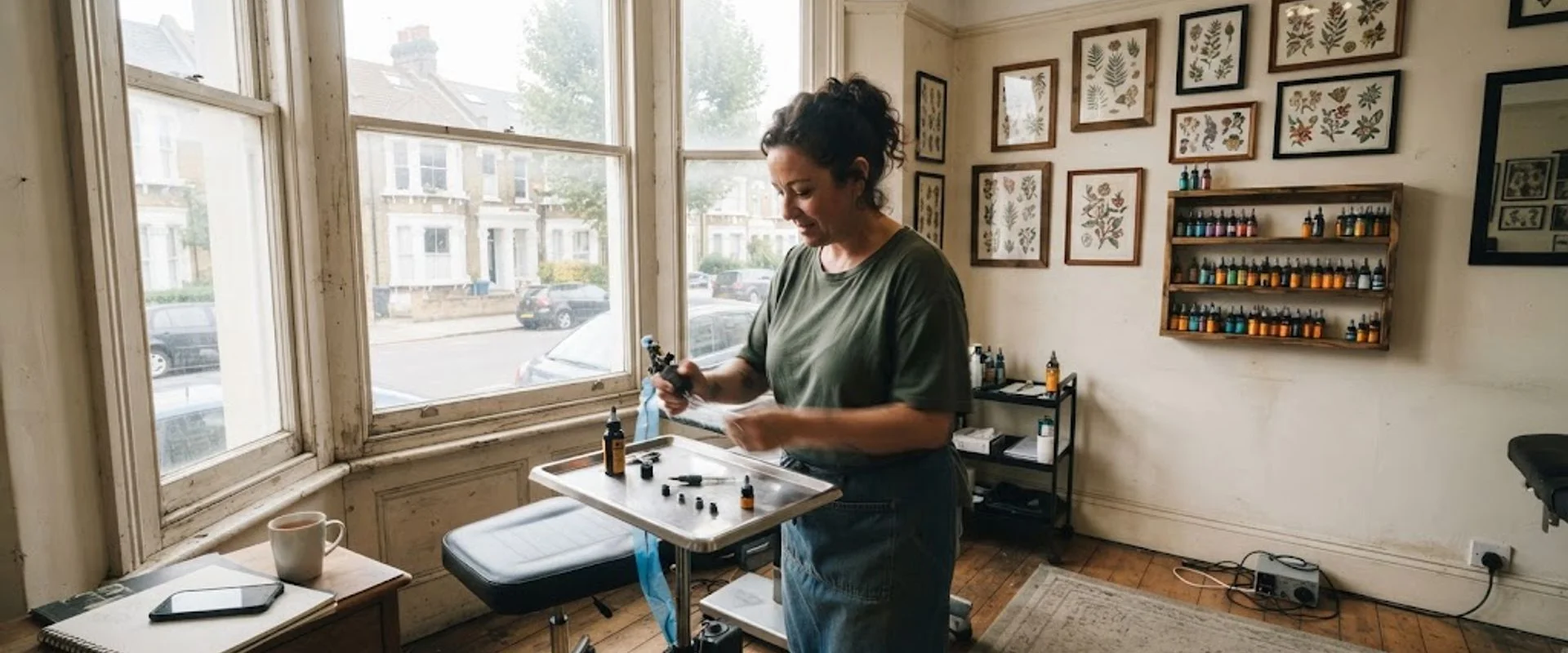 tattoo shop in Clapham, London