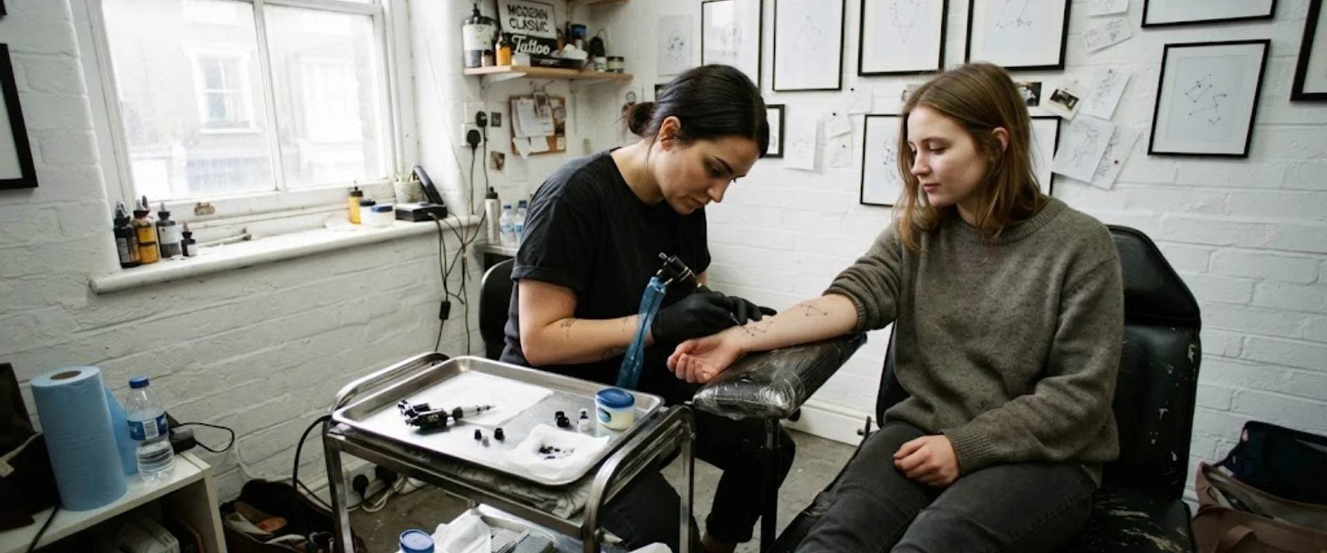 Fine Line & Minimalist Tattoo in London
