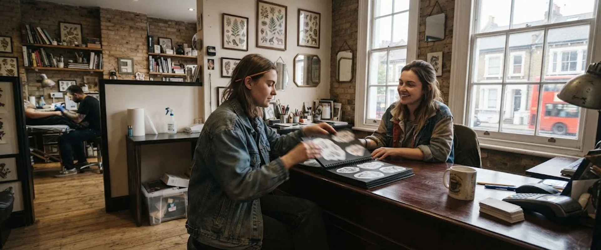 tattoo shop in Islington, London